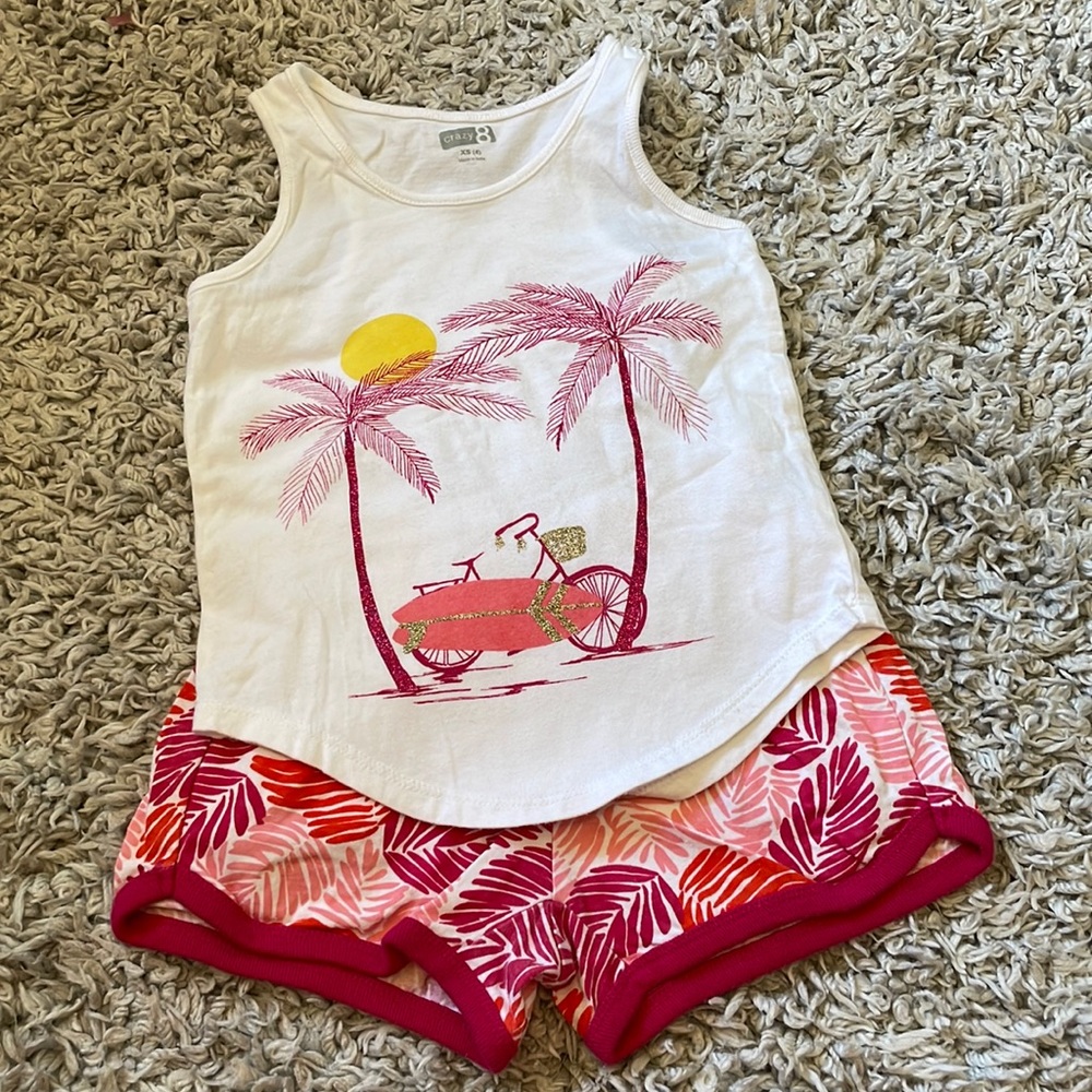 2016 Crazy 8 Summer Outfit, Size XS (4)